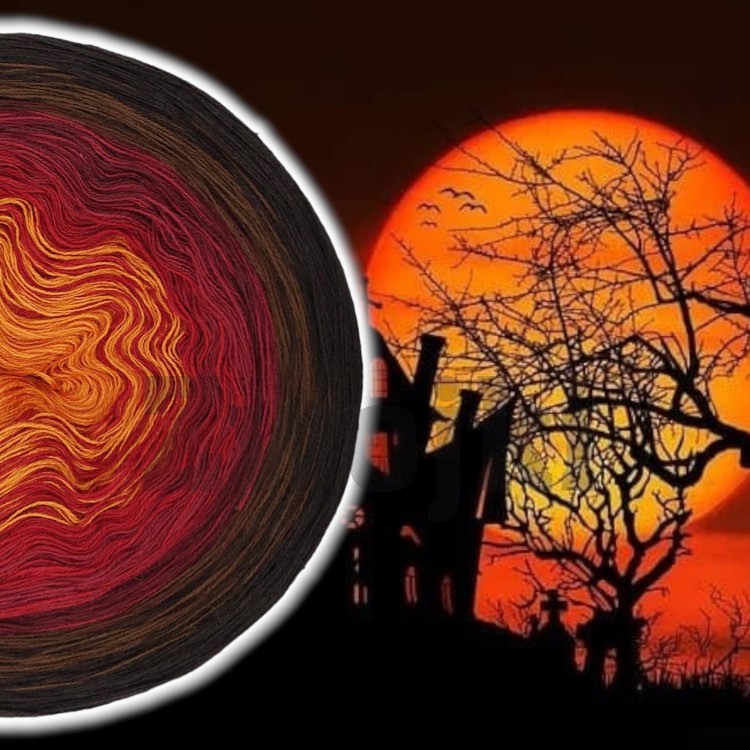 ZWOJEK Less Ba58 Red Moon - koniak/burgund/malaga/morwa/brązowy/czekolada