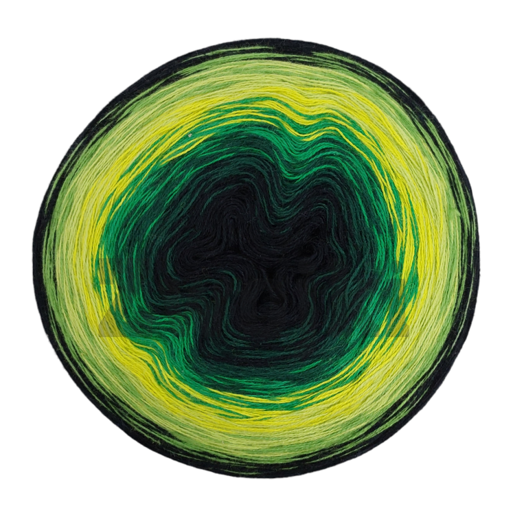 ZWOJEK Less Ba56 Shadows Of Green- czarny/butelkowa zieleń/absynt/kiwi/jasna zieleń/zieleń/czarny