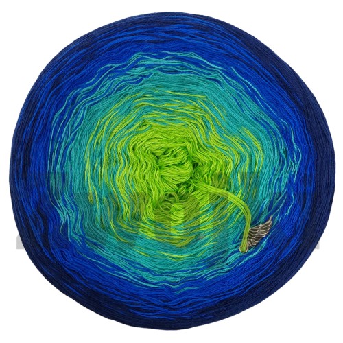 ZWOJEK Less Ba49 - zielone jabłuszko/szmaragd/kobalt/granat