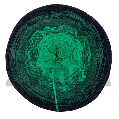 ZWOJEK Less Ba46 - absynt/butelkowa zieleń/czarny