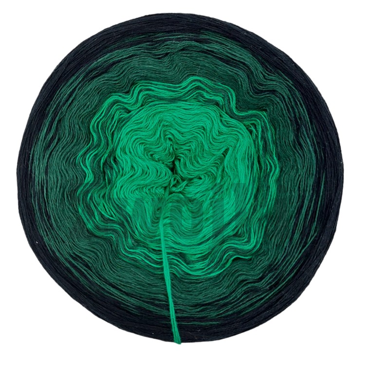 ZWOJEK Less Ba46 - absynt/butelkowa zieleń/czarny