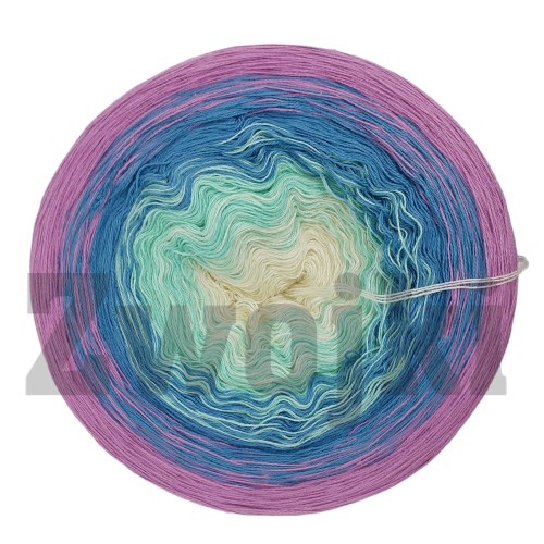 ZWOJEK Less Ba40 - krem/mięta/niebieski/wrzos