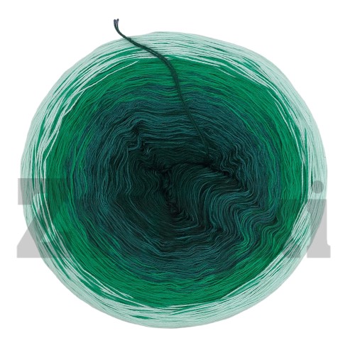 ZWOJEK Less Ba36 - butelkowa zieleń/ciemny szmaragd/absynt/mięta