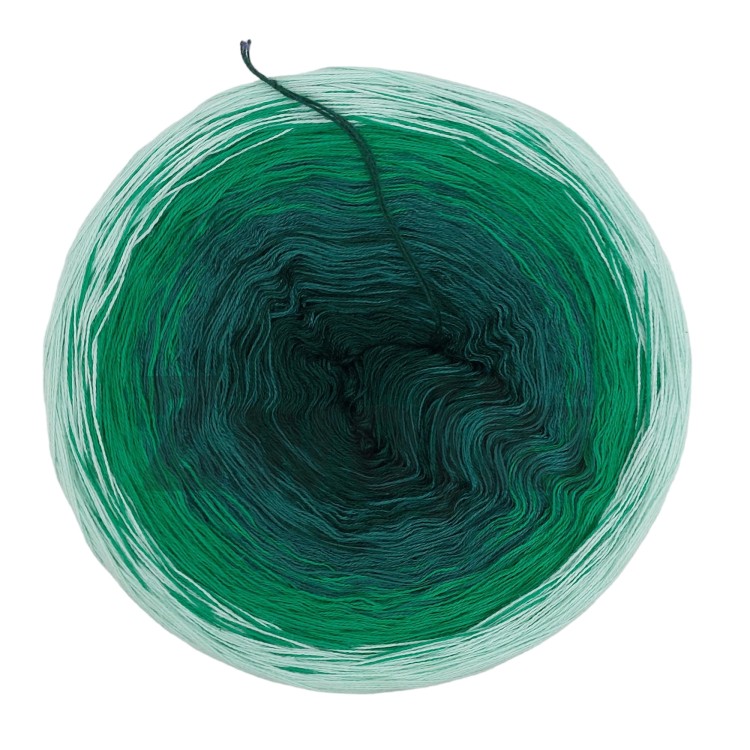 ZWOJEK Less Ba36 - butelkowa zieleń/ciemny szmaragd/absynt/mięta