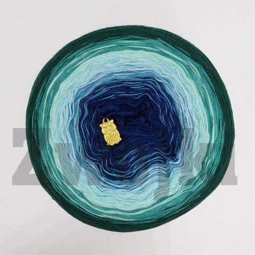 ZWOJEK Less Ba29 - butelkowa zieleń/morski/mięta/jasny błękit/jasny petrol/granat