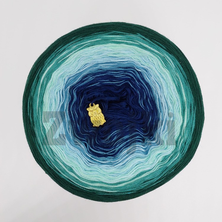 ZWOJEK Less Ba29 - butelkowa zieleń/morski/mięta/jasny błękit/jasny petrol/granat