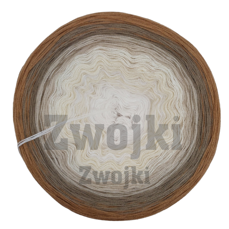 ZWOJEK Less Ba15 - biały/krem/zimny beż/glina/ciepły brąz