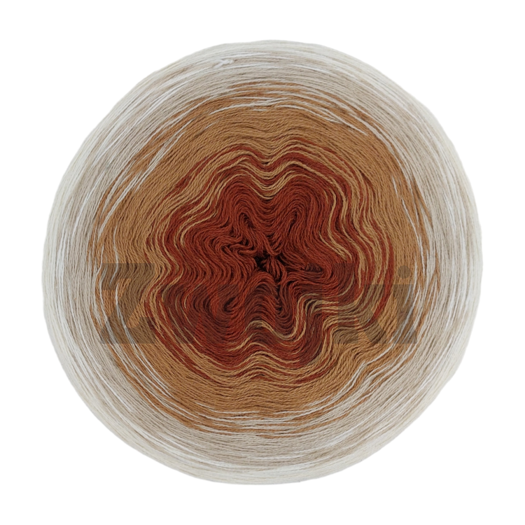 ZWOJEK Less Ba89 - kasztan/ciepły brąz/ciepły beż/krem