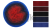 ZWOJEK Less Ba110 - burgund/morwa/navy/granat/lapis