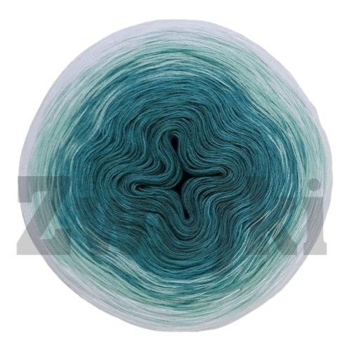 ZWOJEK Less Ba120  - Błysk Szmaragdu- morski/szmaragd/mięta/biały