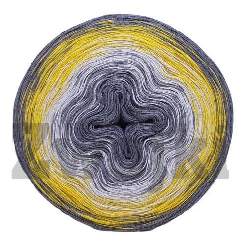 ZWOJEK Less Ba127  - Światłocień - średni szary/jasny szary/słoneczko/średni  szary