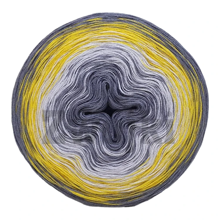 ZWOJEK Less Ba127  - Światłocień - średni szary/jasny szary/słoneczko/średni  szary