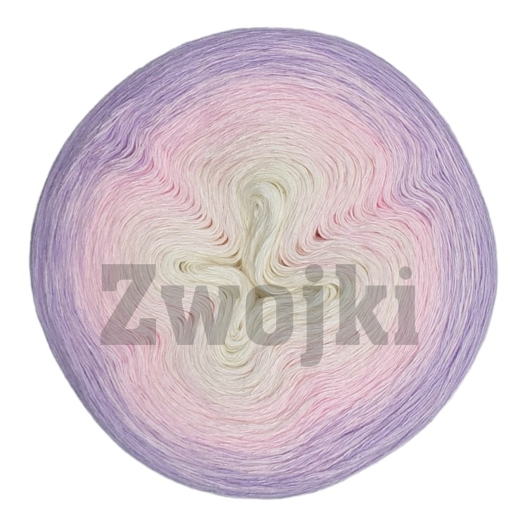 ZWOJEK Less Ba135  - Marshmallows   - kreda/jasny róż/lawenda
