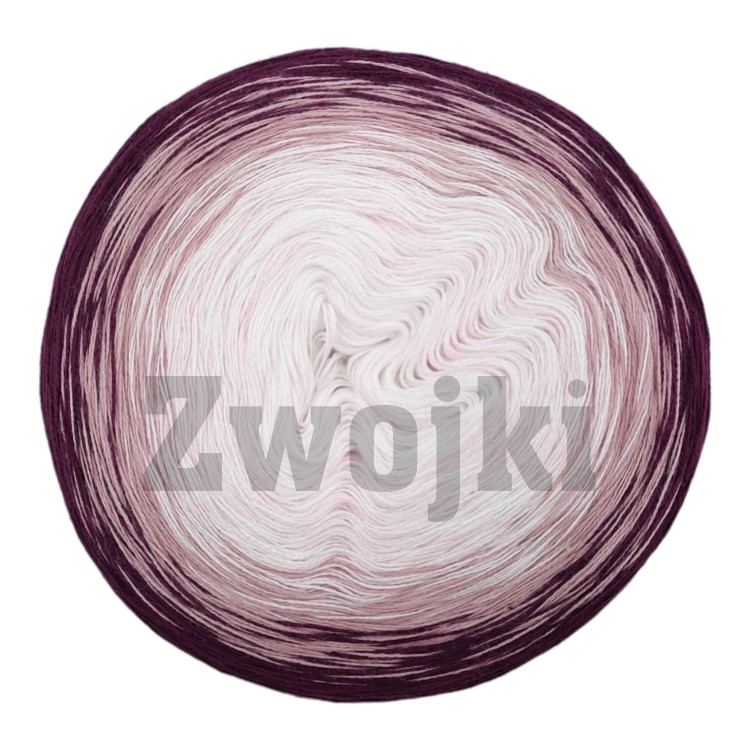 ZWOJEK Less Ba116  - Bottle Of Wine - biały/pastelowy róż/brudny róż/wino