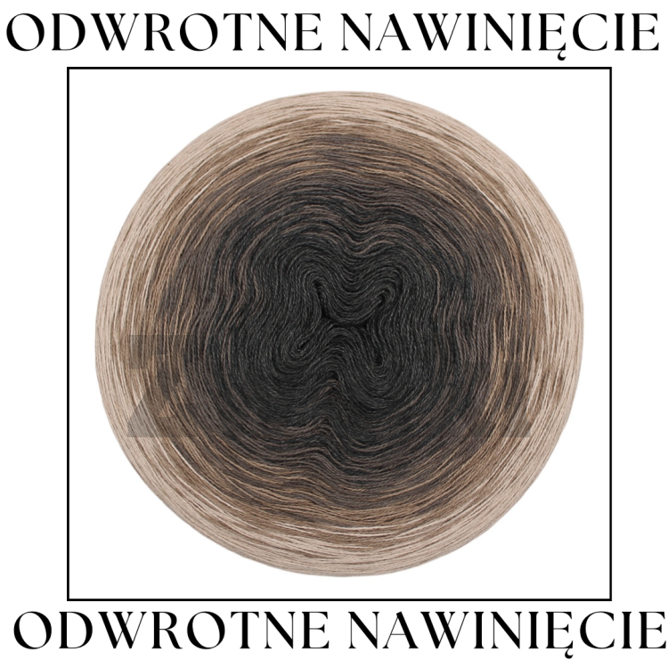 Odwrotne nawinięcie_ZWOJEK Less Ba121  - Kubek z kawą- zimny beż/glina/brązowoszary/ciemny szary