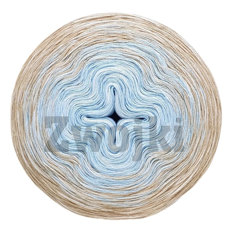 ZWOJEK FL30 - kreda/jasny błękit/ciepły beż