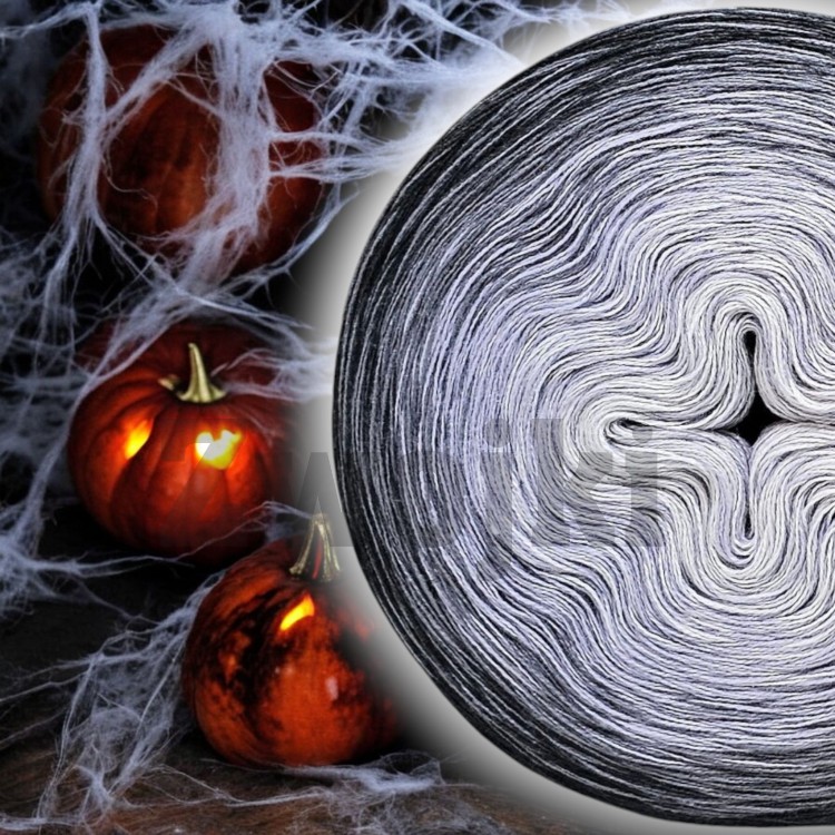 ZWOJEK FL21 - Scary Night - jasny szary/stalowy/średni szary/ciemny szary