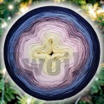 ZWOJEK FL42 - Ciała niebieskie - wanilia/krem/jasny róż/brudny róż/blady fiolet/denim/ciemnoniebieski/granat/navy, 4nitki