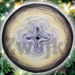 ZWOJEK FL45 - Rozkoszny - stalowy/jasny szary/pudrowy beż/krem/wanilia/ciepły beż/glina/brązowoszary/ciemny szary, 4 nitki