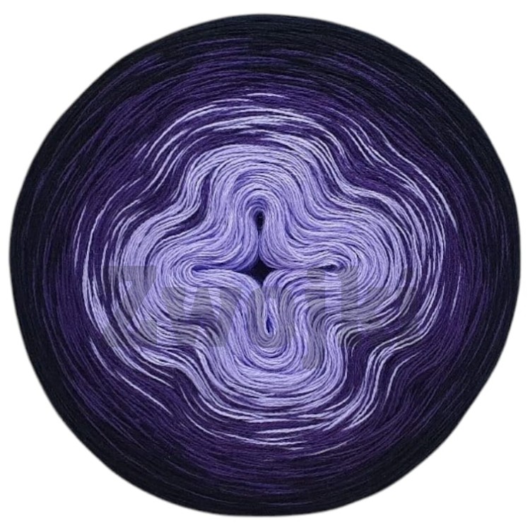 ZWOJEK Less Ba144  - Borówka - fiołek/fiolet/czarny