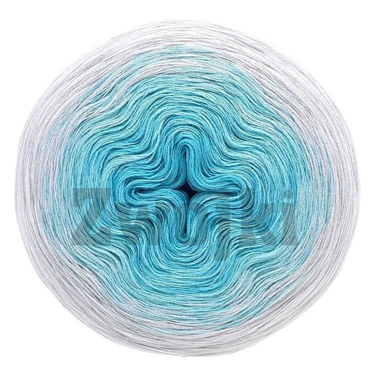 ZWOJEK FL50 - turkus/nimfa/jasny szary/biały