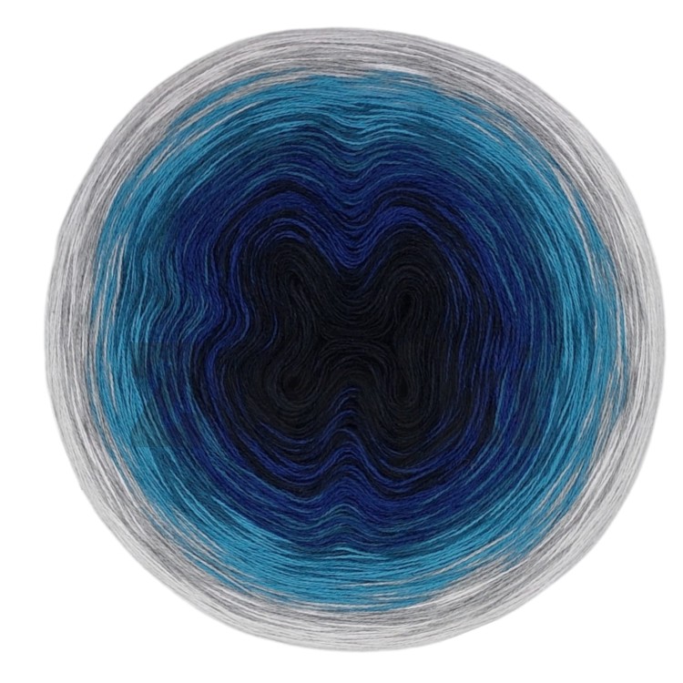 ZWOJEK Less Ba148  - czarny/granat/petrol/jasny petrol/szary/jasny szary