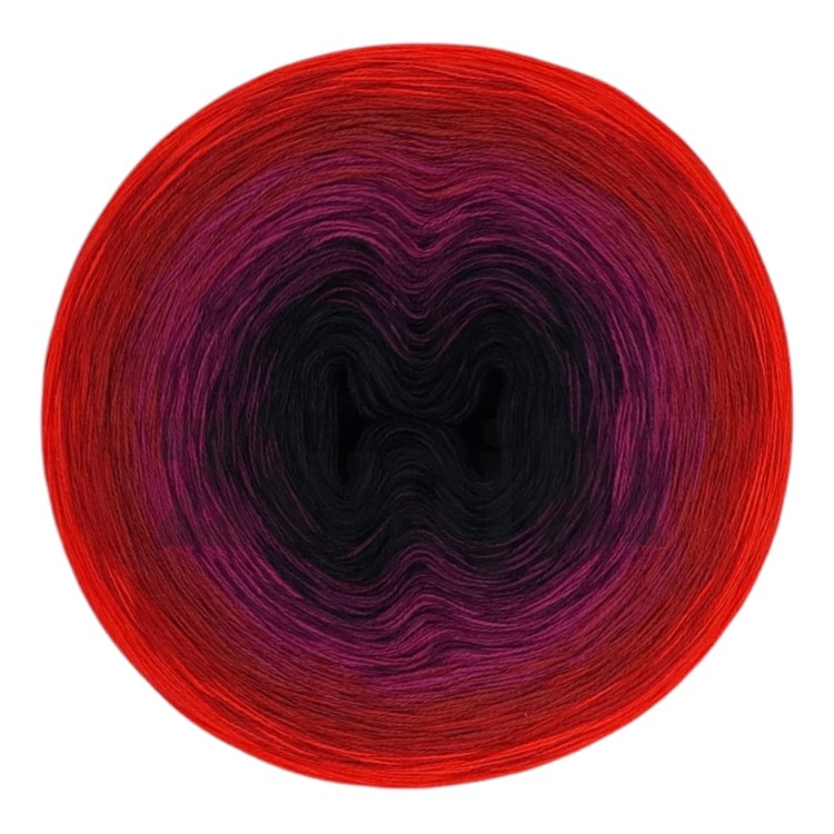 ZWOJEK Less Ba149  - czarny/wino/jeżyna/malaga/burgund/ognista  czerwień