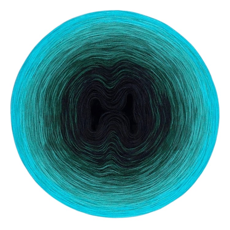 ZWOJEK Less Ba150 - czarny/butelkowa zieleń/ciemny szmaragd/morski/szmaragd/turkus