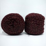 Zwojki Bulky Shine/burgund/~150m 