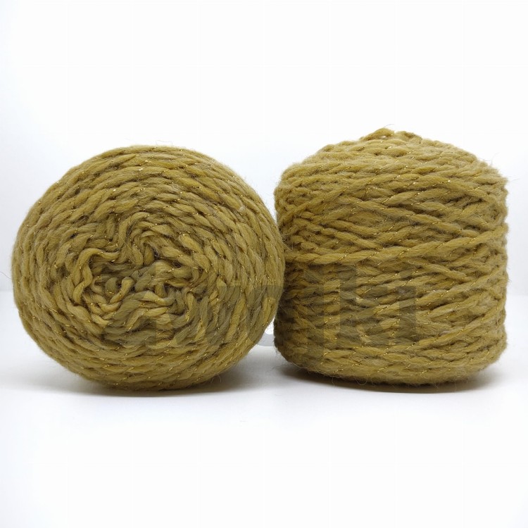 Zwojki Bulky Shine/miód/~150m