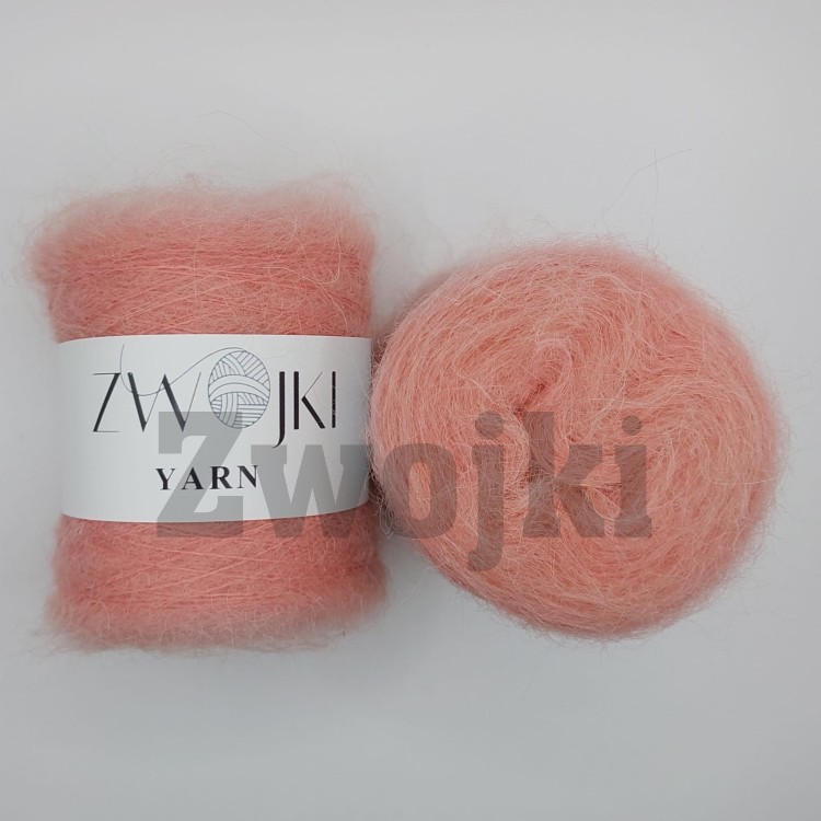 Alpaca Kid Mohair /brzoskwinia/  ~500m