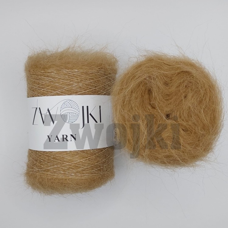 Alpaca Kid Mohair /ciemny beż/  ~500m