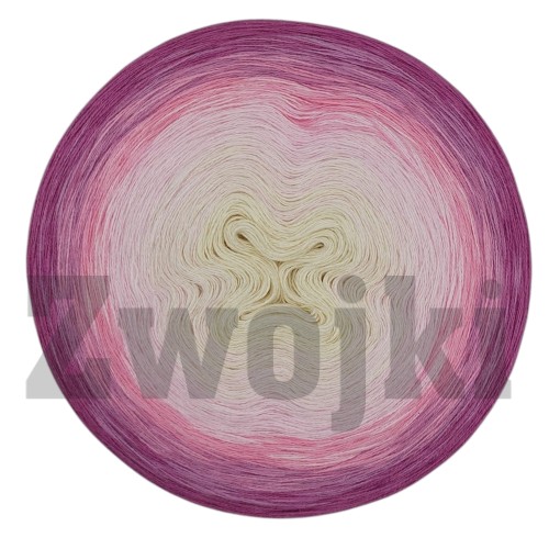 ZWOJEK Less Ba164 - Ovo - krem/pastelowy róż/jasny róż/róż/wrzos/jasna piwonia