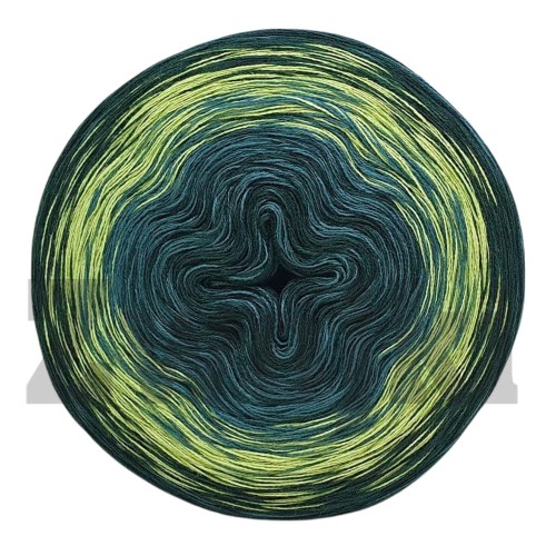 ZWOJEK FL68 - butelkowa zieleń/ciemny szmaragd/jasna zieleń/butelkowa zieleń