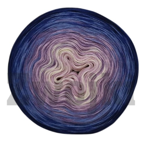 ZWOJEK FL79 - Gwiazdy południa - wanilia/brudny róż/blady fiolet/denim/jasny granat/navy