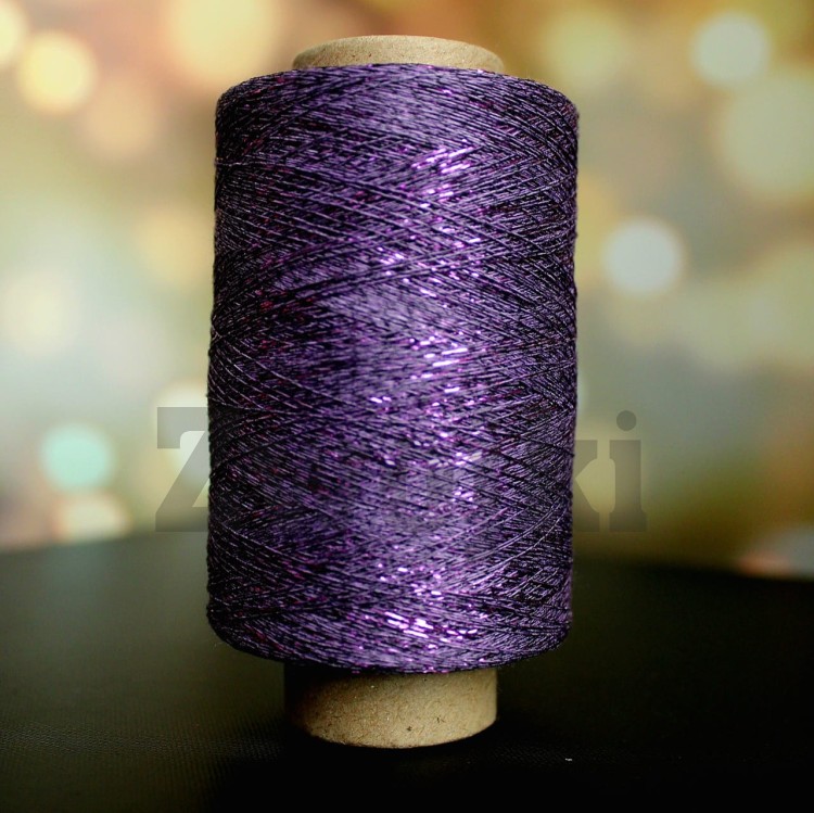 Sparkle- Wiskoza metalizowana by Zwojki/ Roszpunka / szpulka ~ 1000 m