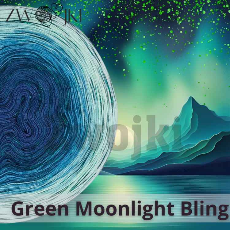 Zwojek DeLux - "Green Moonlight "