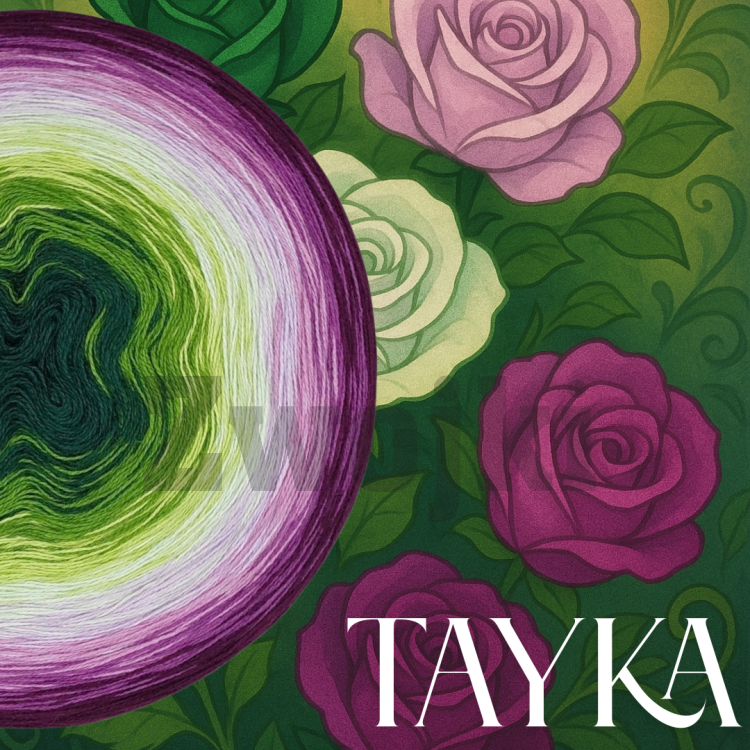 ZWOJEK Less Ba171 Tayka- butelkowa zieleń/paproć/jasna zieleń/jasna mięta/lawenda/wrzos/oleander/wino