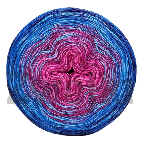 ZWOJEK FL65  - Pink Diamond - neonowy róż/gorący róż/cyjan/lazur/blady fiolet