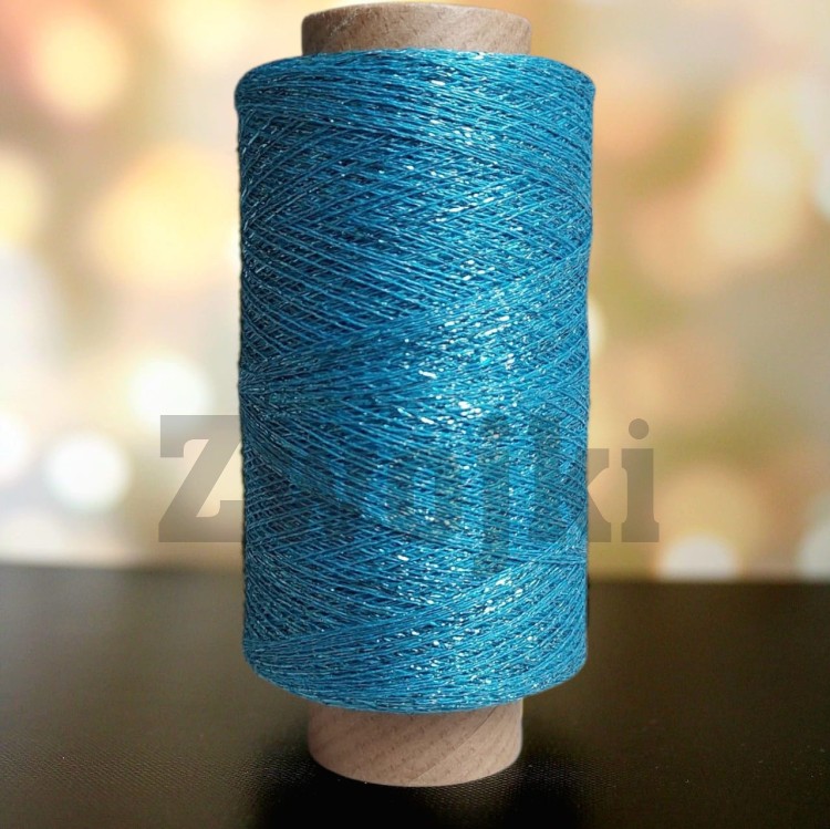 Sparkle- Wiskoza metalizowana by Zwojki/ Elza/ szpulka ~ 1000 m