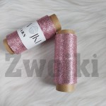 Nić metalizowana LUREX by Zwojki / rosa / szpulka ~ 1000 m