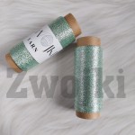 Nić metalizowana LUREX by Zwojki / aquamarina / szpulka ~ 1000 m
