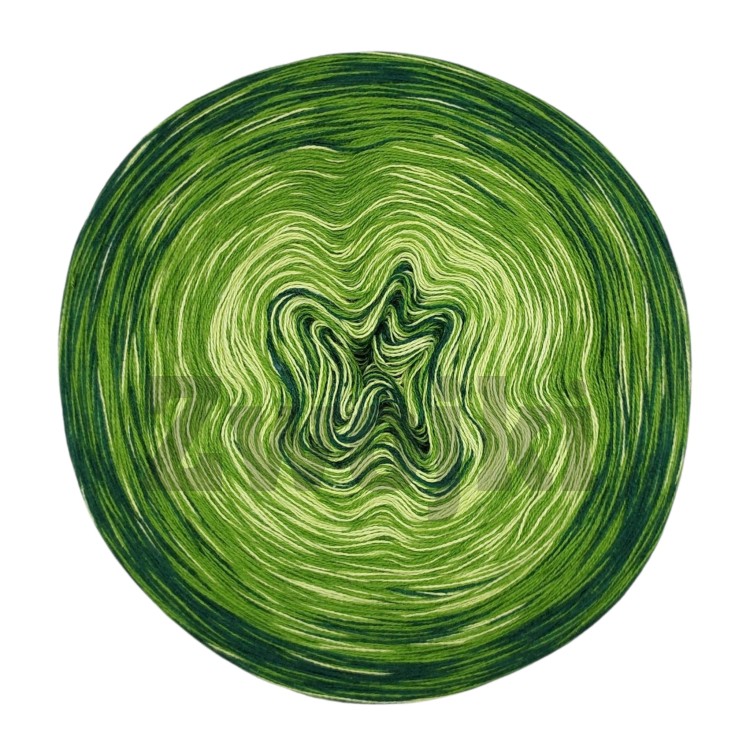 ZWOJEK MelO Six01 -Niro- jasna zieleń/paproć/butelkowa zieleń