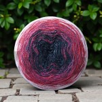 ZWOJEK Tweed Silk - Porzeczkowy nektar/ 1500m