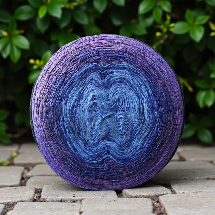 ZWOJEK Tweed Silk - Torta borówkowo-jagodowa / 1500m