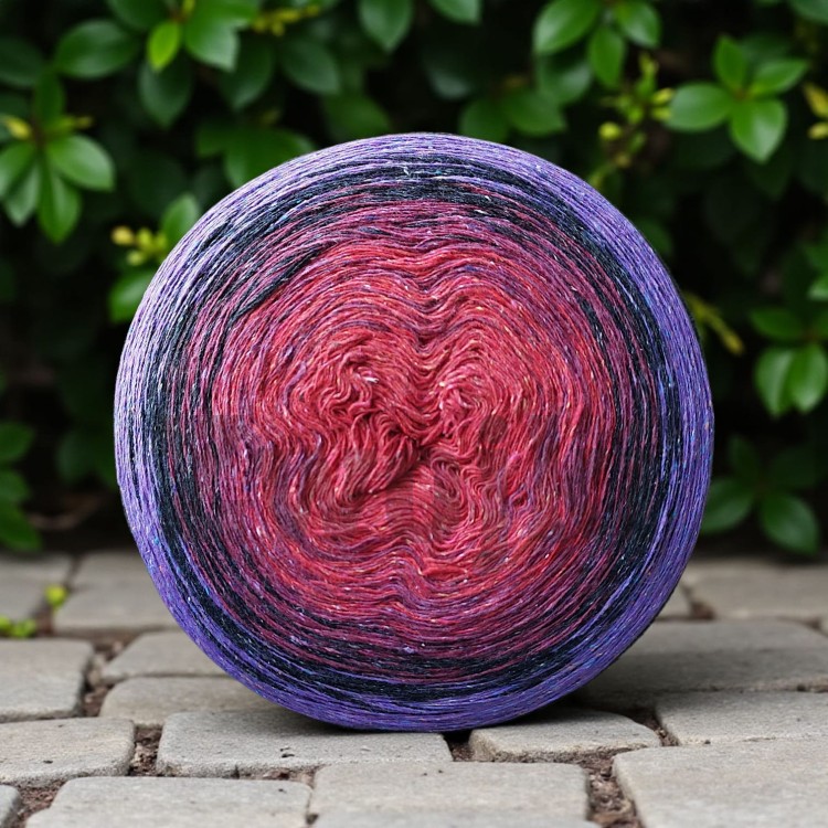 ZWOJEK Tweed Silk - Porzeczkowa Pavlova/ 1500m