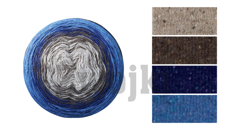 ZWOJEK Tweed Silk - Jagodowe Tiramisu/ 1500m