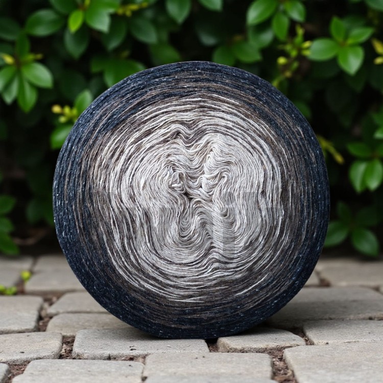 ZWOJEK Tweed Silk - Czarna Trufla/ 1500m