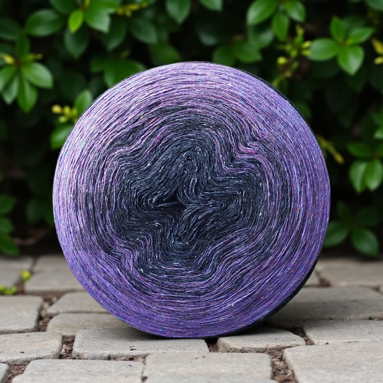 ZWOJEK Tweed Silk - Winne Grona/ 1500m