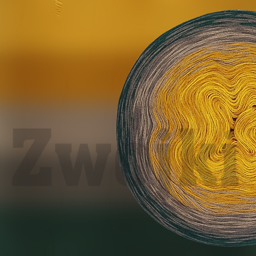 ZWOJEK FL97 - Vuli - kurkuma/musztarda/glina/brązowo-szary/butelkowa zieleń